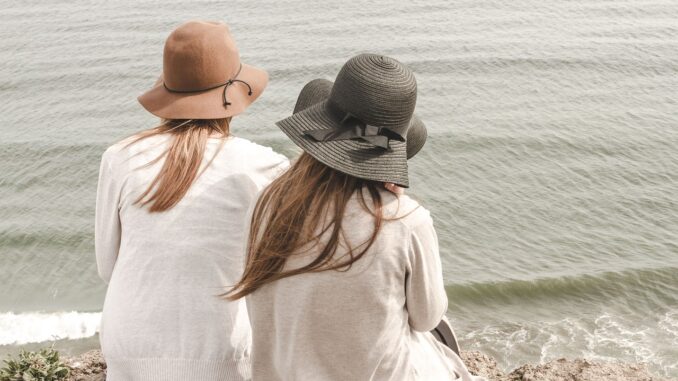 Mujeres en la playa