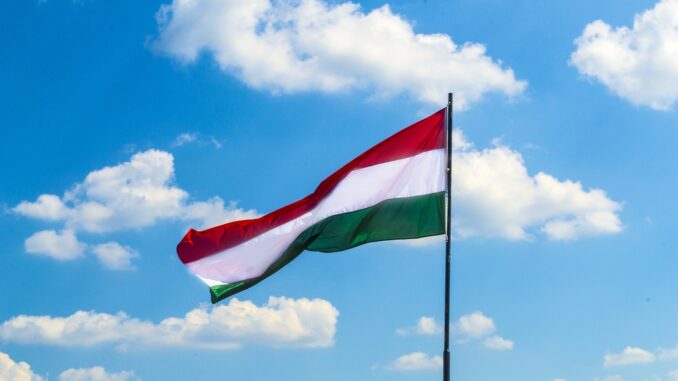 Hungría bandera