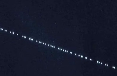 Tren de satélites