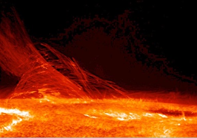 Erupción solar Pixabay