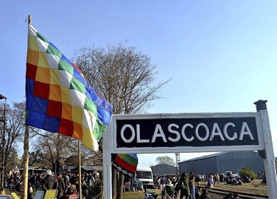Bragado, la Ceremonia de la Ñuque Mapu (Pachamama) en Olascoaga
